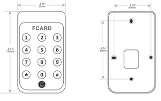 FC-393EM门禁控制器评测 金属外壳与Fcard射频卡技术的完美融合